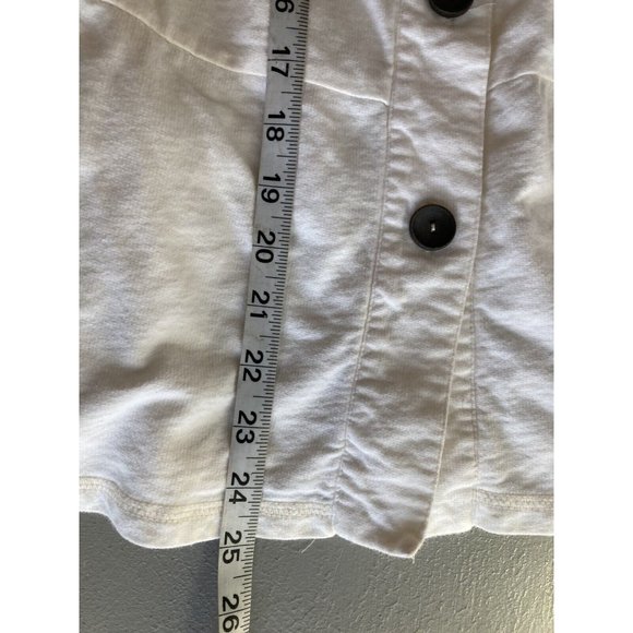 Kimchi Blue Coat Urban Outfitters Jacket Ivory Knit Button Hoodie Soft S… - Picture 7 of 8